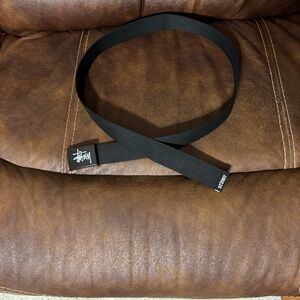 Stussy Black Belt Bag for Men